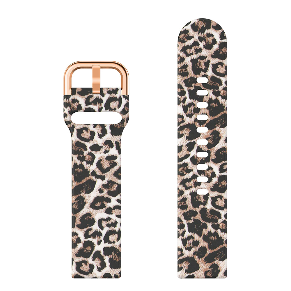 Rubber Patterned Strap for Samsung Galaxy Watch Active2 / Gear Sport / Gear S2 Classic