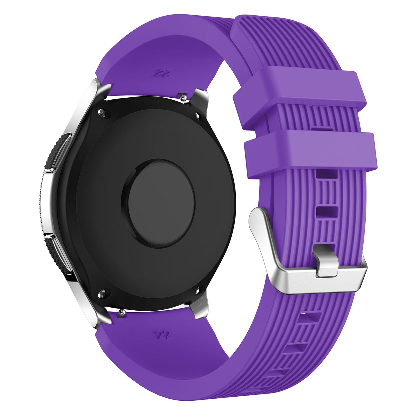 Rubber Strap for Samsung Galaxy Watch 46mm, Gear S3 & Others