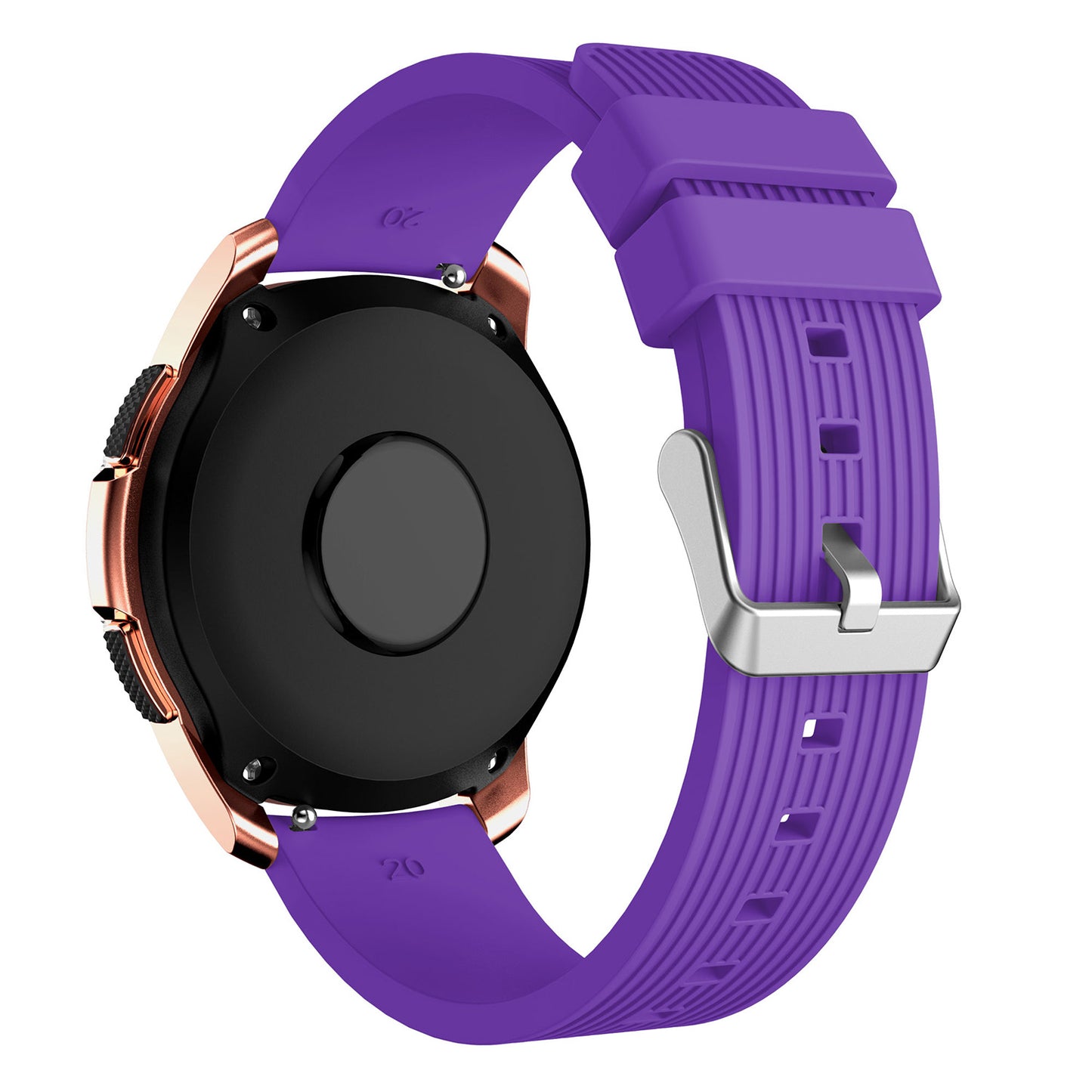 Rubber Strap for Samsung Galaxy Watch 42mm / Galaxy Watch Active / Gear S2 Classic