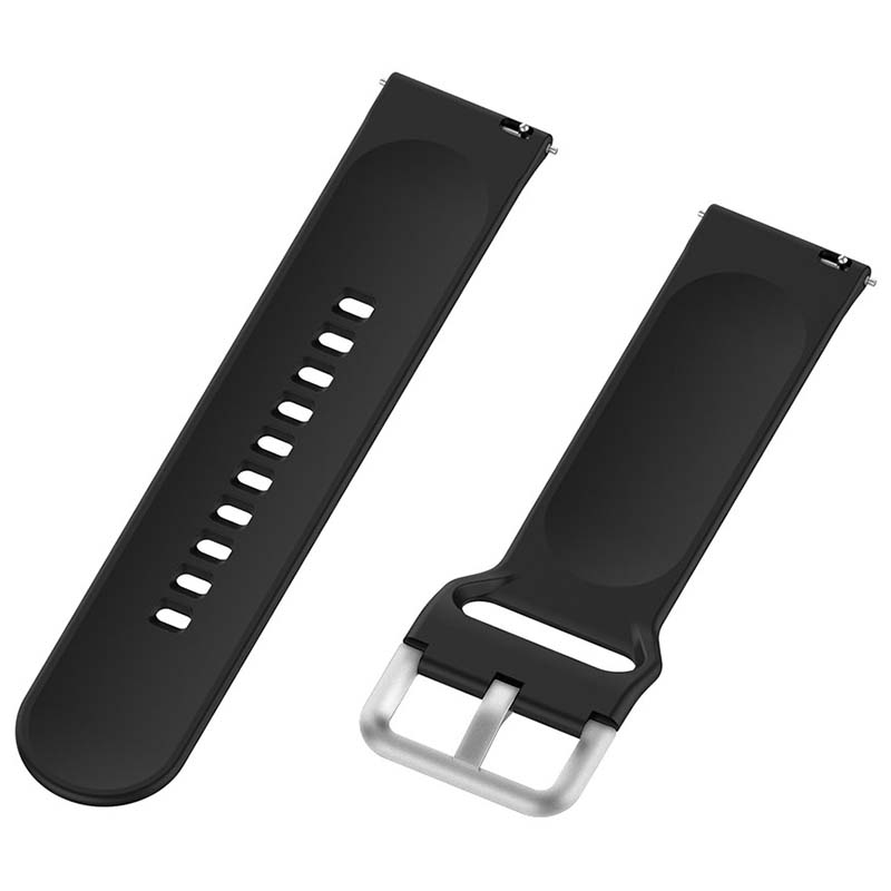 Buckle-and-Tuck Rubber Strap for Samsung Galaxy Watch 3 / Active / Gear