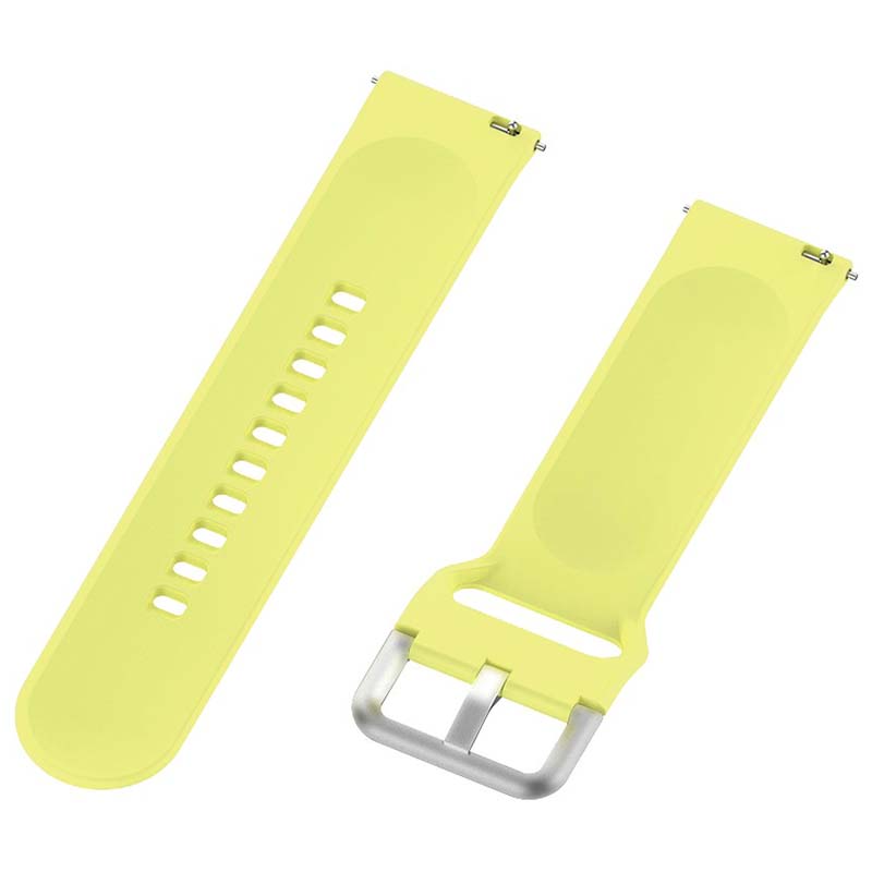 Buckle-and-Tuck Rubber Strap for Samsung Galaxy Watch 3 / Active / Gear