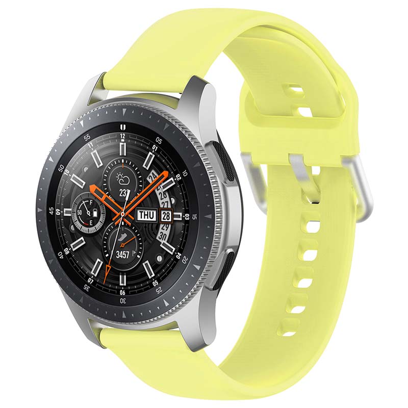 Buckle-and-Tuck Rubber Strap for Samsung Galaxy Watch 3 / Active / Gear