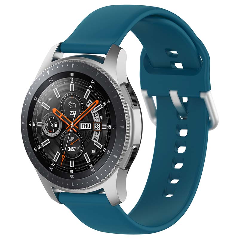 Buckle-and-Tuck Rubber Strap for Samsung Galaxy Watch 3 / Active / Gear