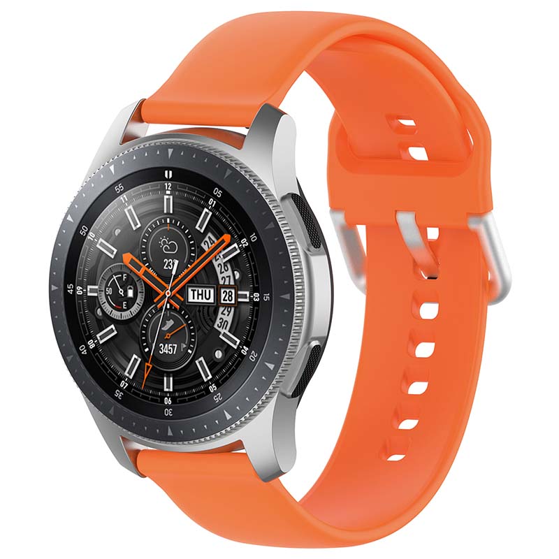 Buckle-and-Tuck Rubber Strap for Samsung Galaxy Watch 3 / Active / Gear