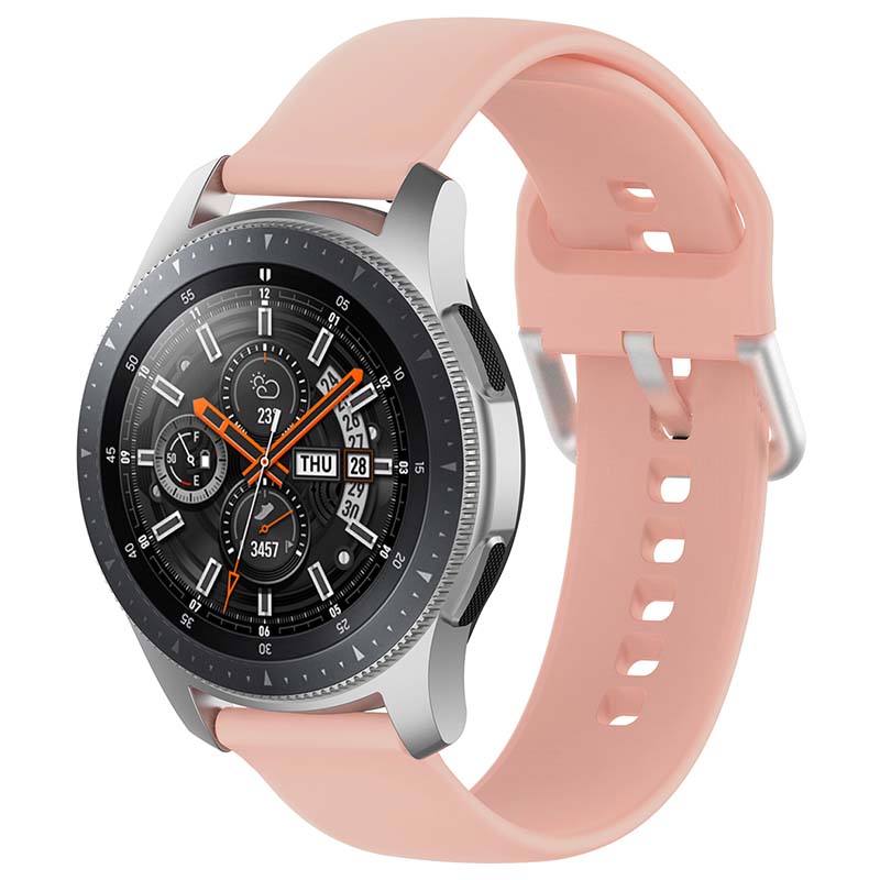 Buckle-and-Tuck Rubber Strap for Samsung Galaxy Watch 3 / Active / Gear