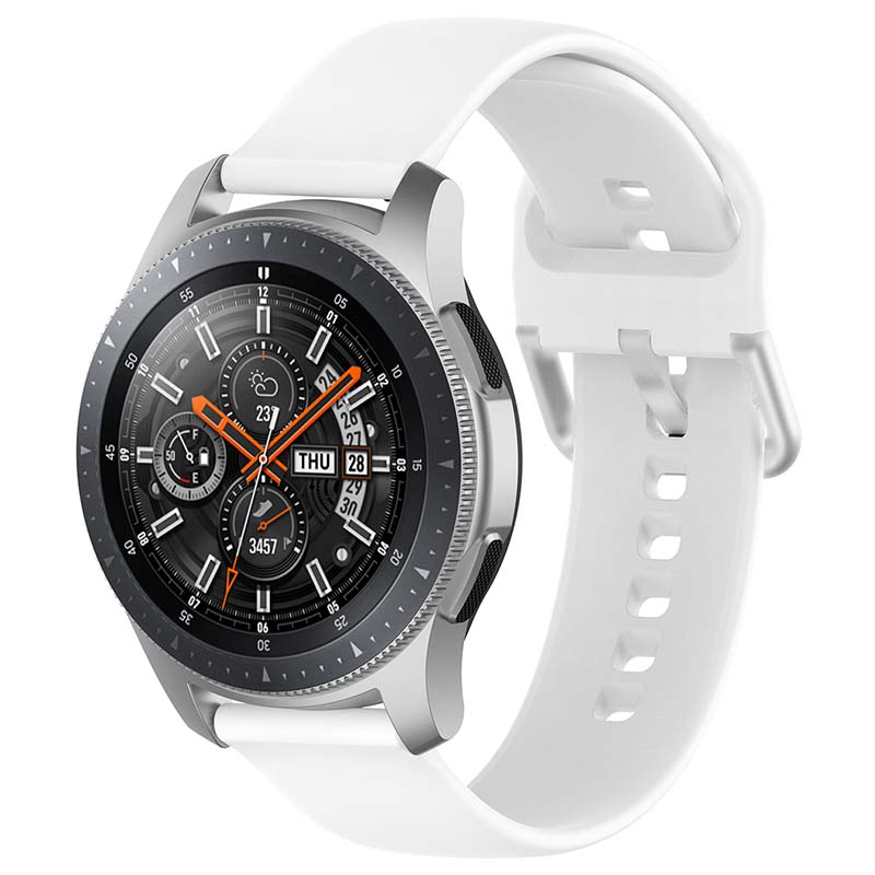 Buckle-and-Tuck Rubber Strap for Samsung Galaxy Watch 3 / Active / Gear