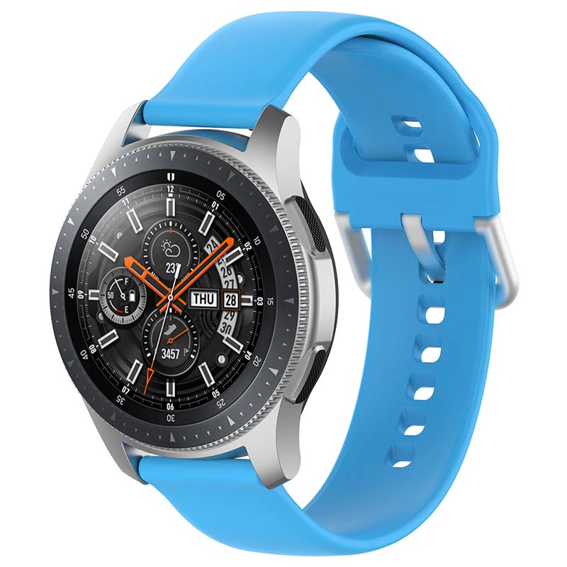 Buckle-and-Tuck Rubber Strap for Samsung Galaxy Watch 3 / Active / Gear