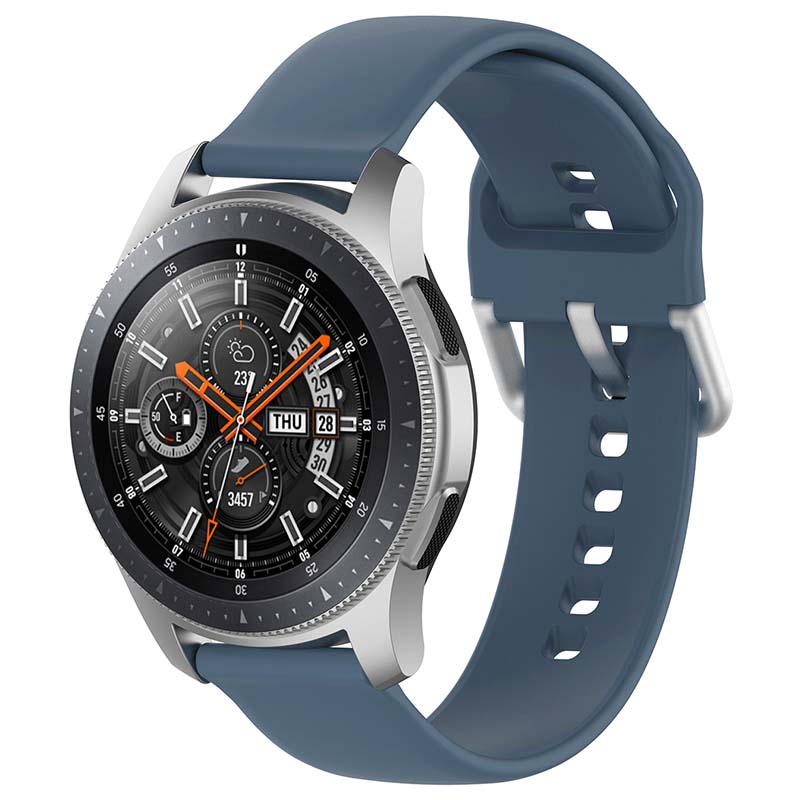 Buckle-and-Tuck Rubber Strap for Samsung Galaxy Watch 3 / Active / Gear