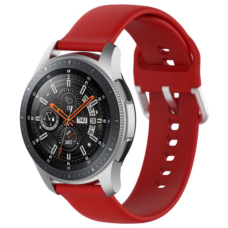 Buckle-and-Tuck Rubber Strap for Samsung Galaxy Watch 3 / Active / Gear
