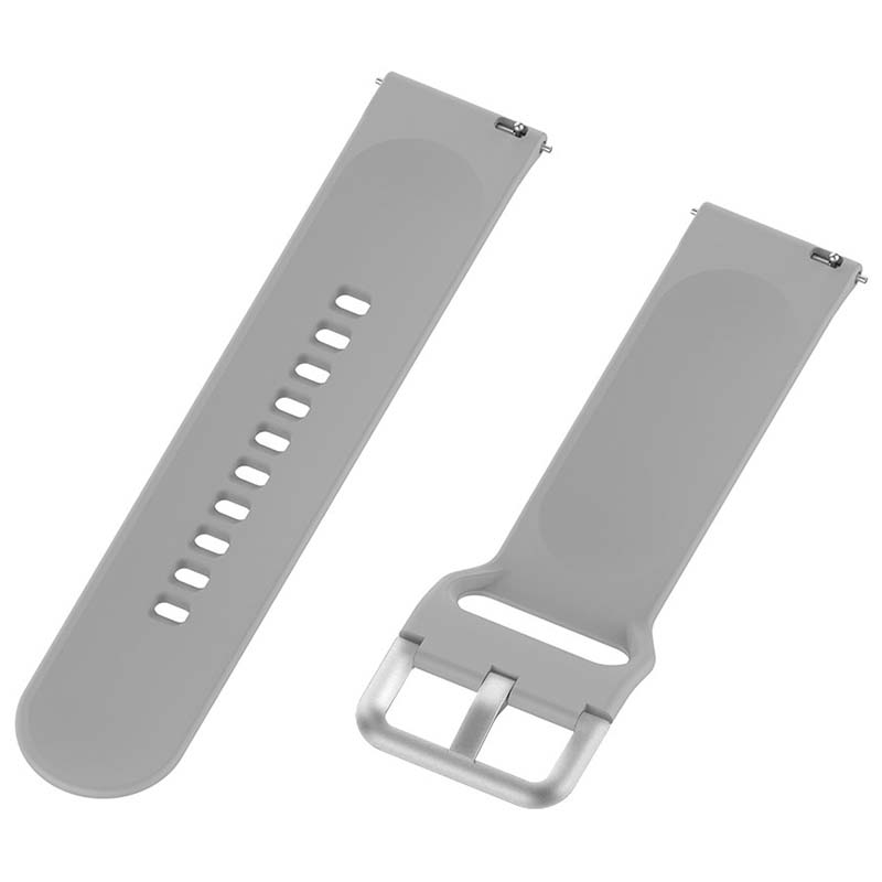 Buckle-and-Tuck Rubber Strap for Samsung Galaxy Watch 3 / Active / Gear