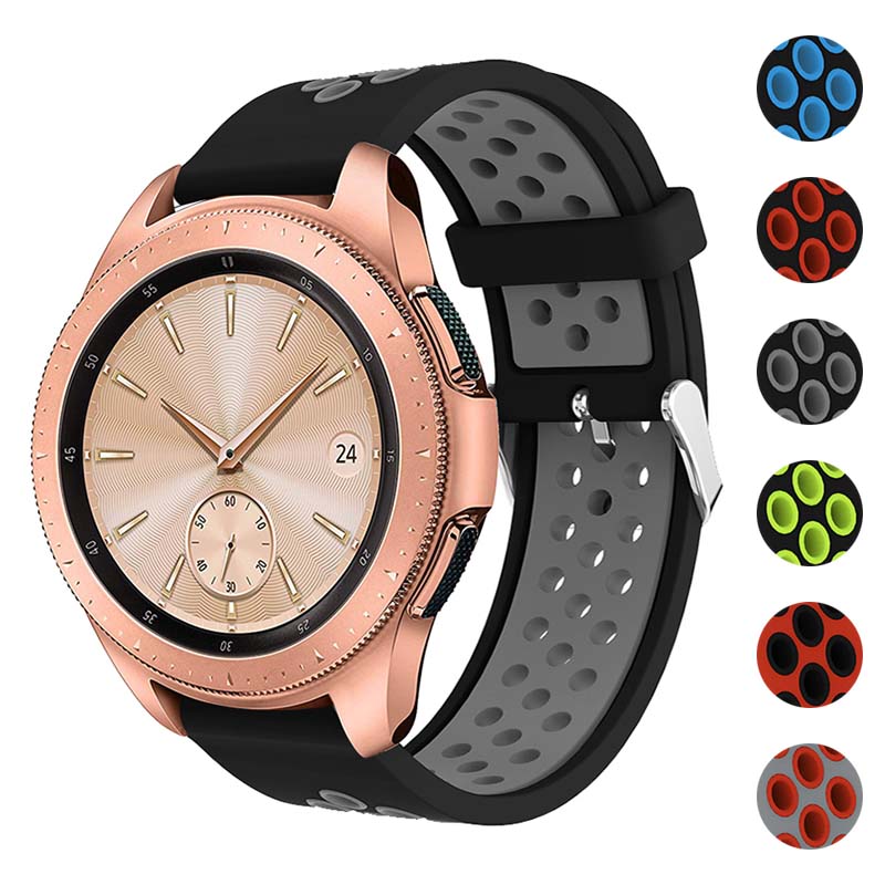 Perforated Rubber Strap for Polar Vantage M & Grit X