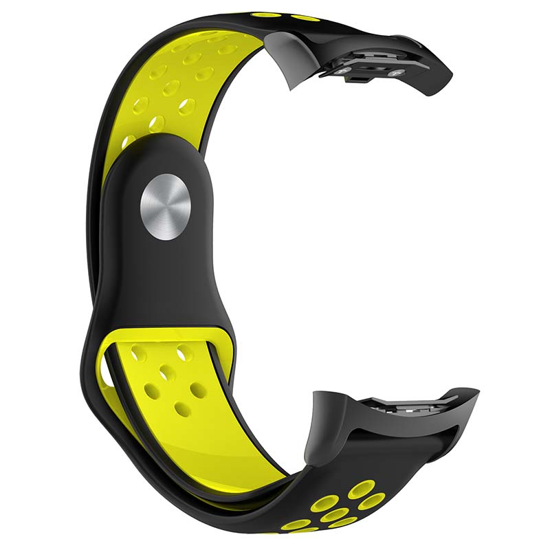 Pin-and-Tuck Perforated Rubber Strap for Samsung Fit 2 & Fit 2 Pro