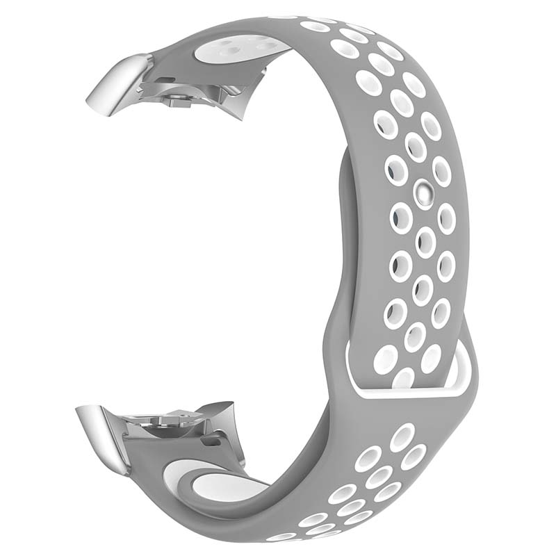Pin-and-Tuck Perforated Rubber Strap for Samsung Fit 2 & Fit 2 Pro