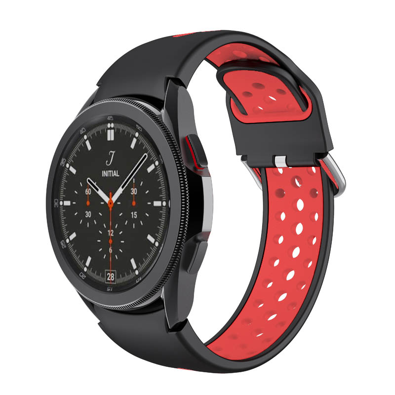 Perforated Soft Silicone Strap for Samsung Galaxy Watch 4