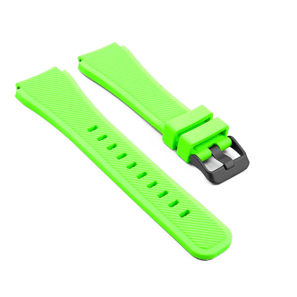 Silicone Band for Samsung Gear S3 w/ Black Buckle