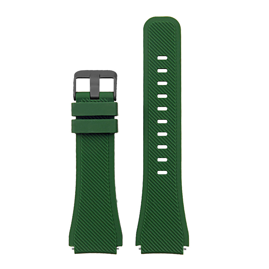 Silicone Band for Samsung Gear S3 w/ Black Buckle