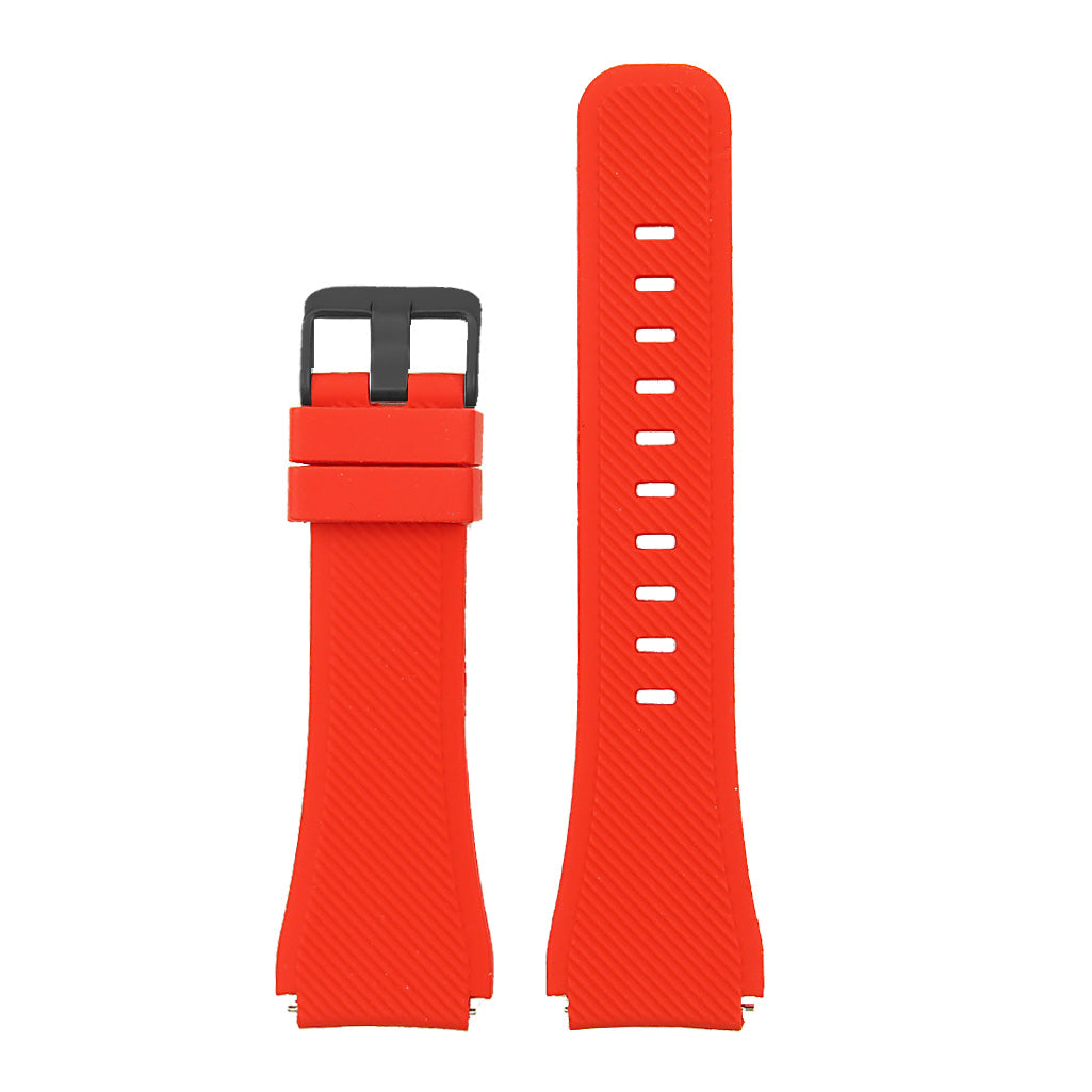 Silicone Band for Samsung Gear S3 w/ Black Buckle