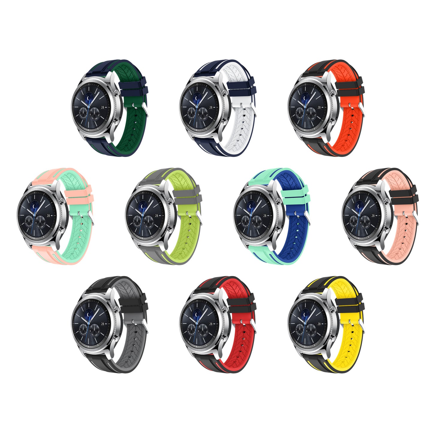 Rubber Strap for Samsung Gear Fit2 Pro