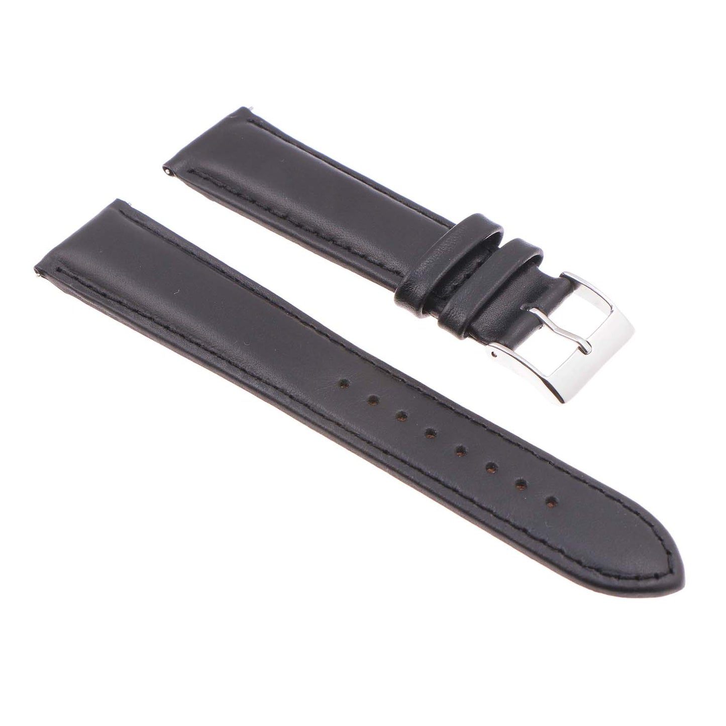 20mm Leather Smart Watch Strap (Short, Standard, Long)