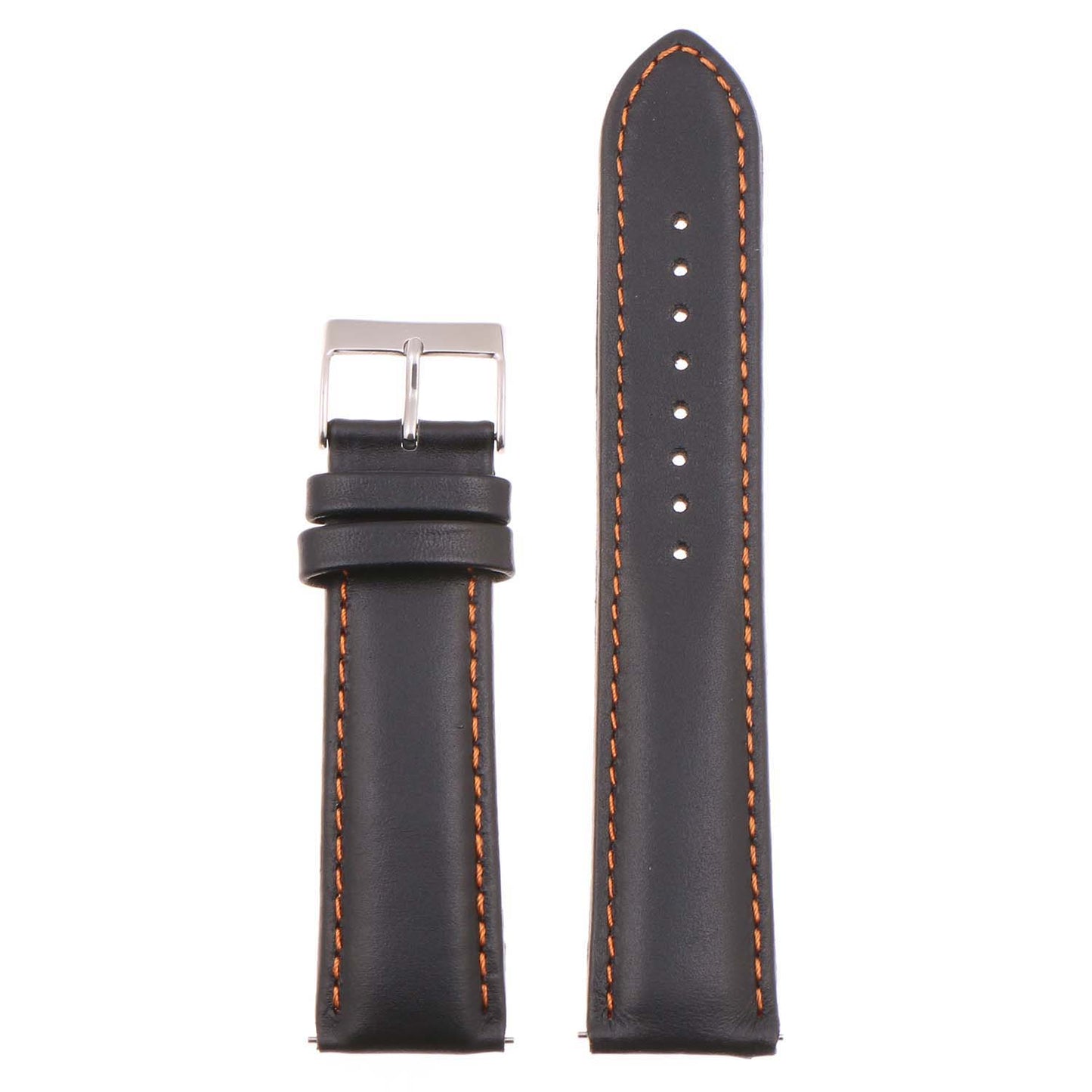18mm Leather Smart Watch Strap (Short, Standard, Long)