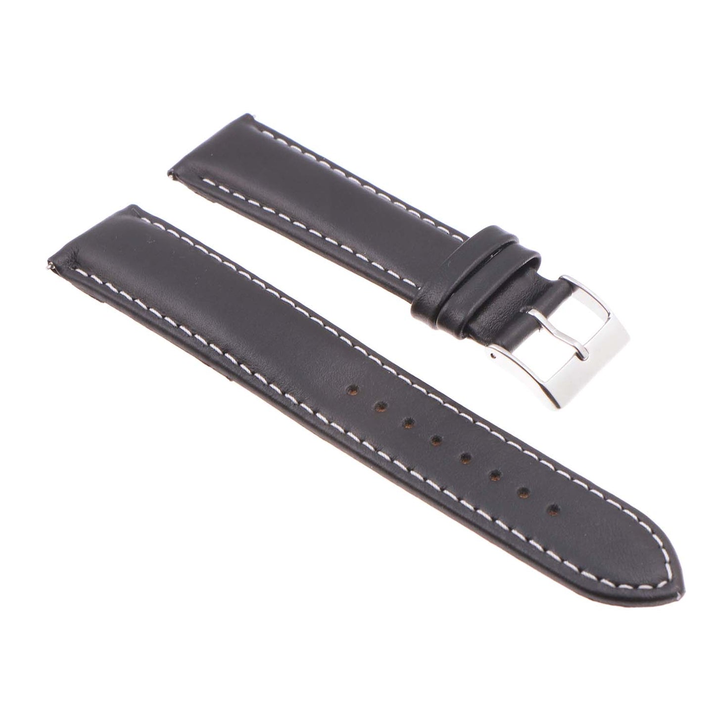 18mm Leather Smart Watch Strap (Short, Standard, Long)