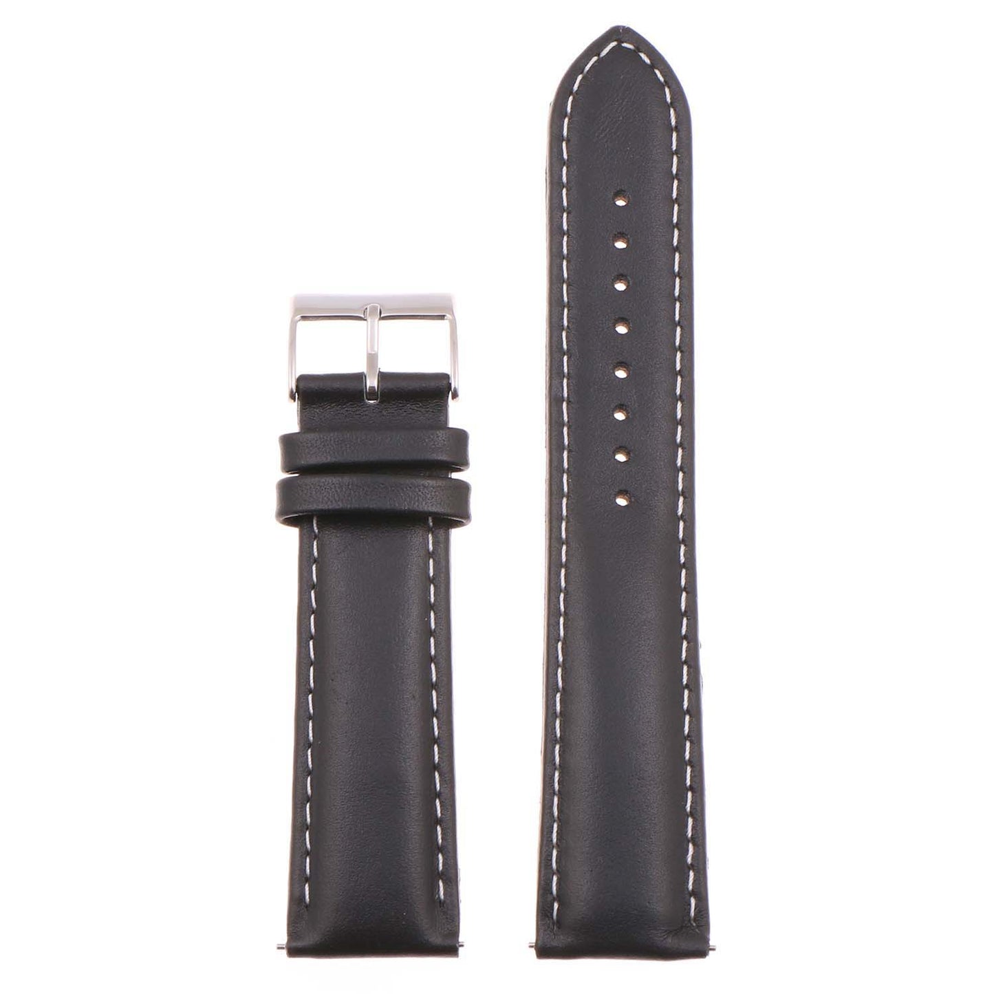 20mm Leather Smart Watch Strap (Short, Standard, Long)