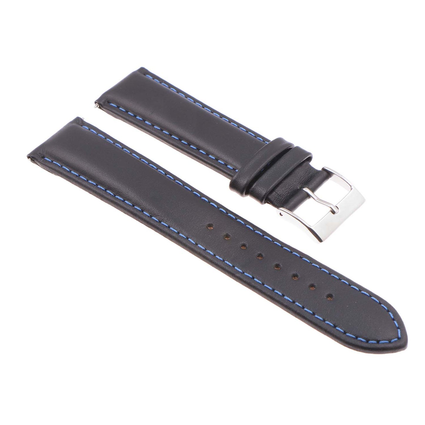 18mm Leather Smart Watch Strap (Short, Standard, Long)