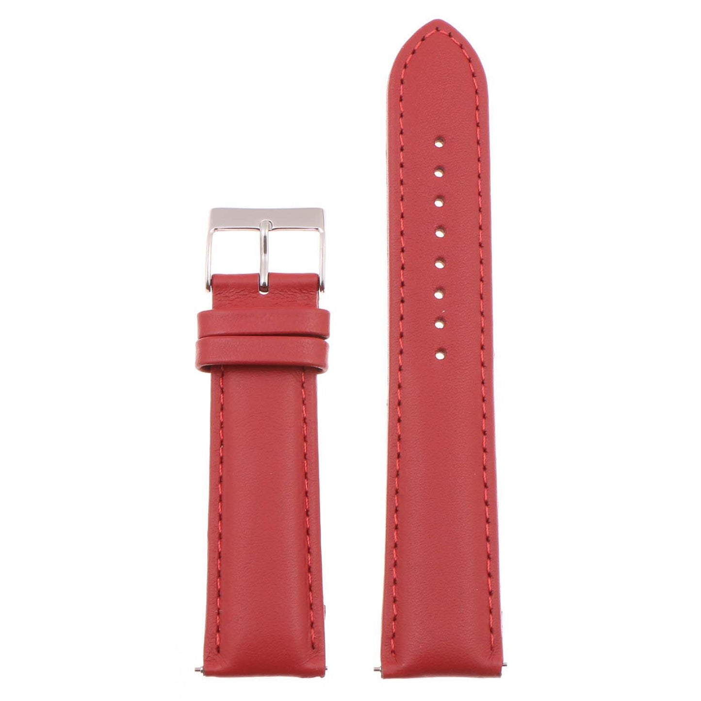 18mm Leather Smart Watch Strap (Short, Standard, Long)
