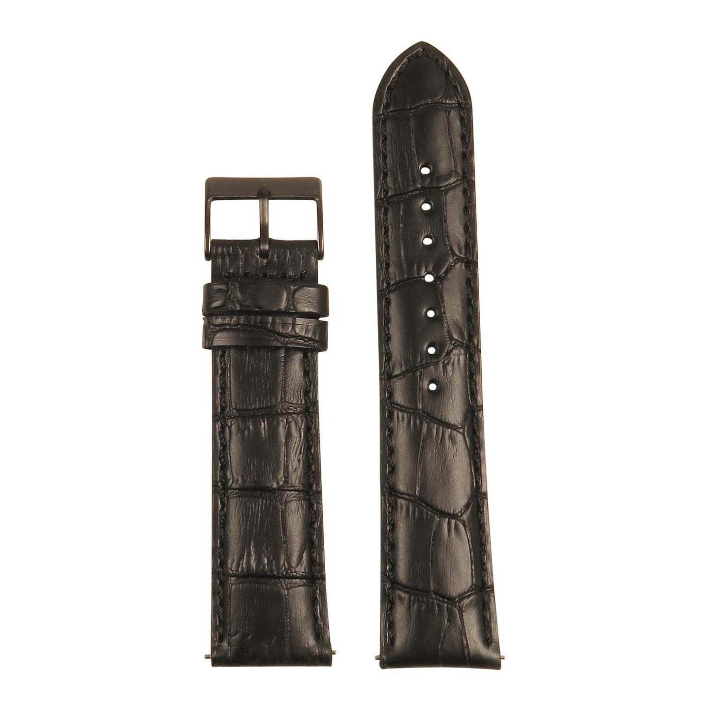 Men’s Crocodile Embossed Strap – Quick Release (20mm, 21mm, 22mm)