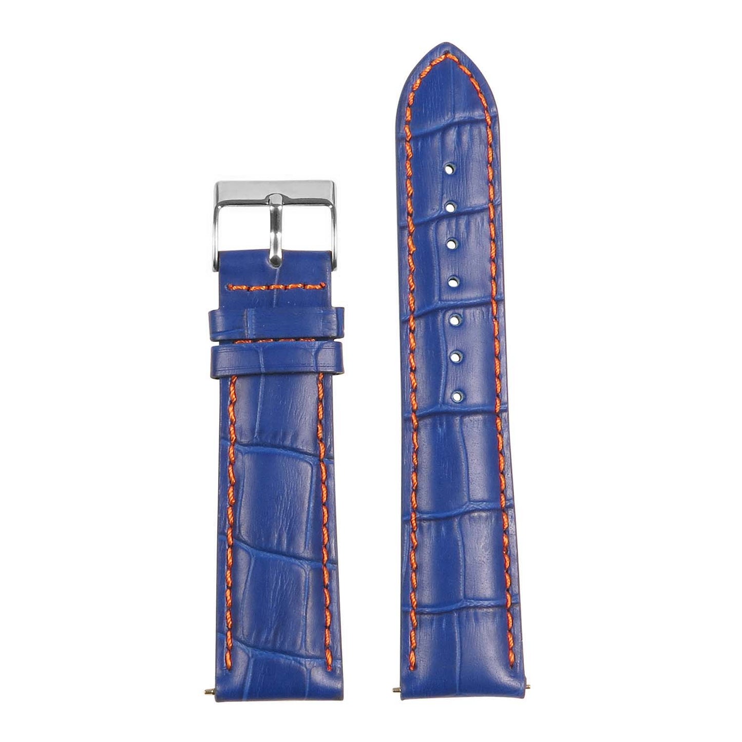 Men’s Crocodile Embossed Strap – Quick Release (20mm, 21mm, 22mm)