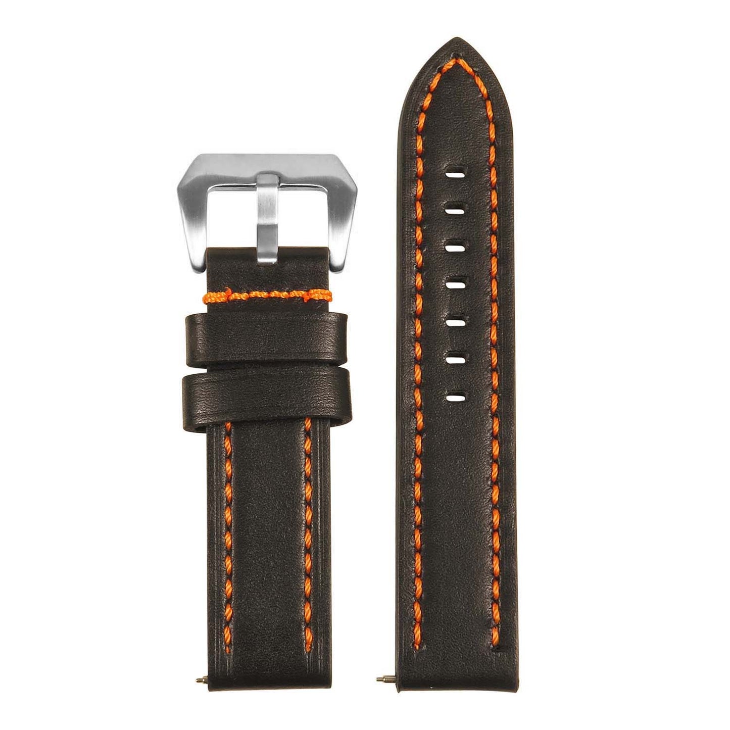 Thick Leather Strap for Garmin Fenix 5 / 6 / Forerunner 945 / Approach S62 / Instinct