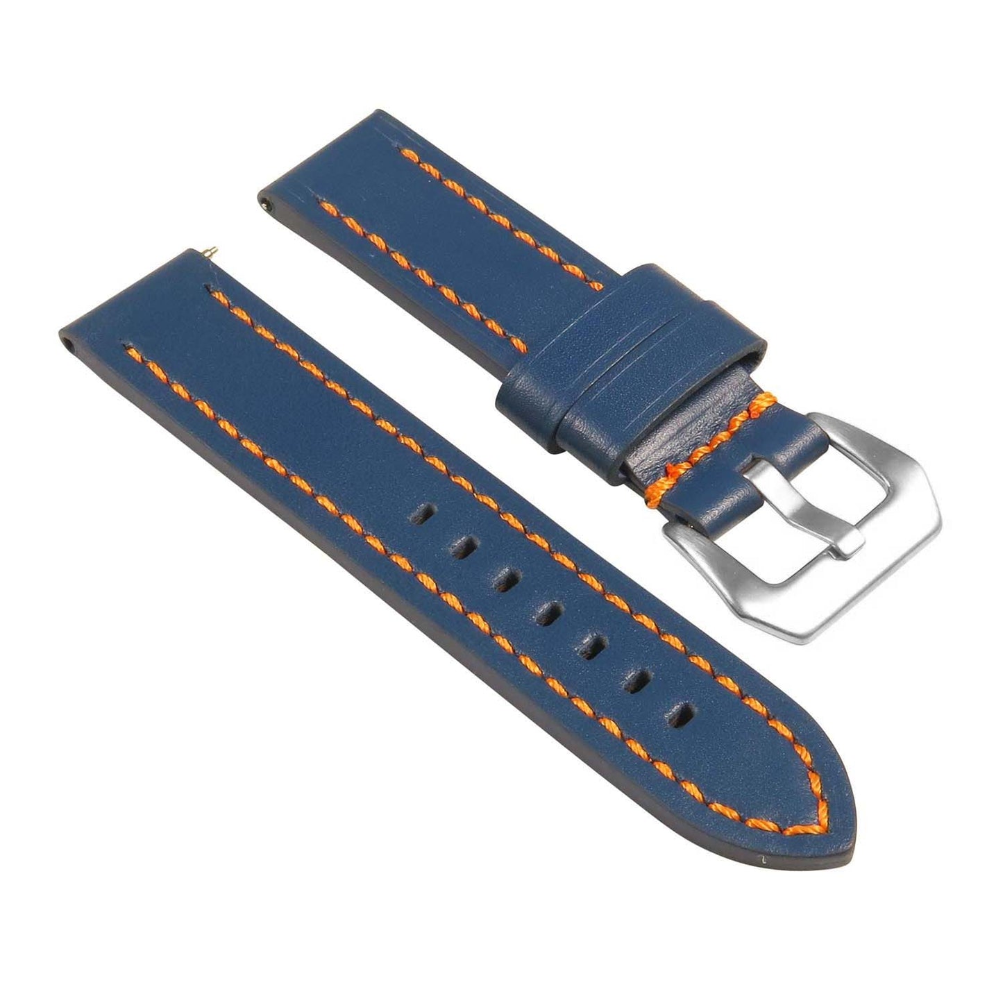 Thick Leather Strap for Garmin Fenix 5 / 6 / Forerunner 945 / Approach S62 / Instinct