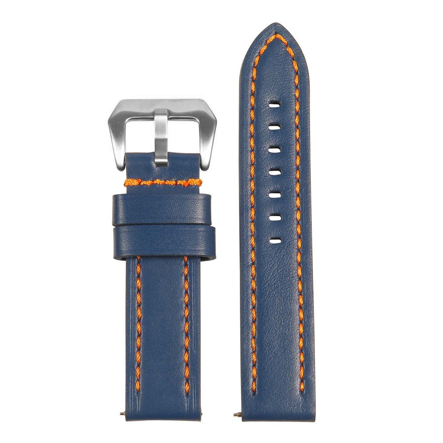 Thick Leather Strap for Garmin Fenix 5 / 6 / Forerunner 945 / Approach S62 / Instinct