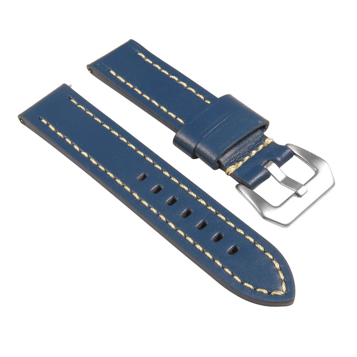 Thick Leather Strap for Garmin Fenix 5 / 6 / Forerunner 945 / Approach S62 / Instinct