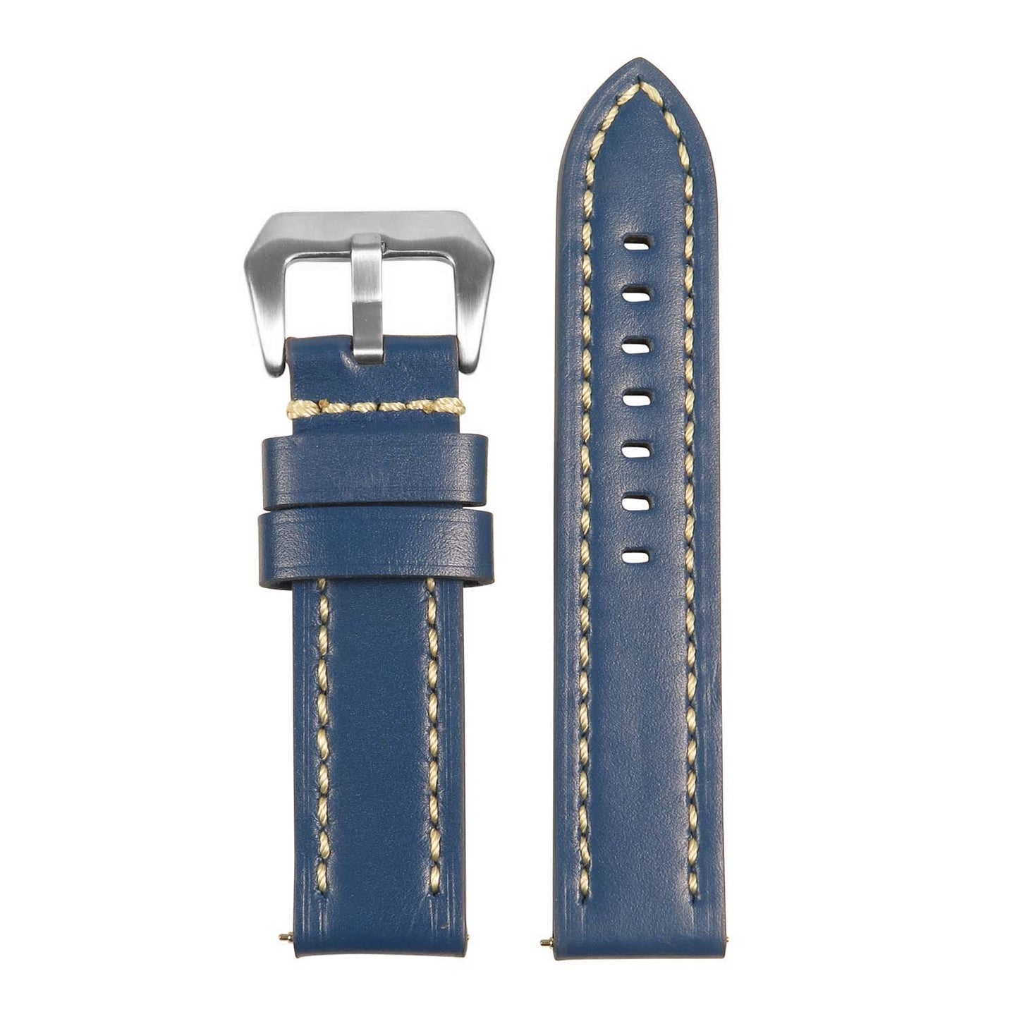 Thick Leather Strap for Garmin Fenix 5 / 6 / Forerunner 945 / Approach S62 / Instinct