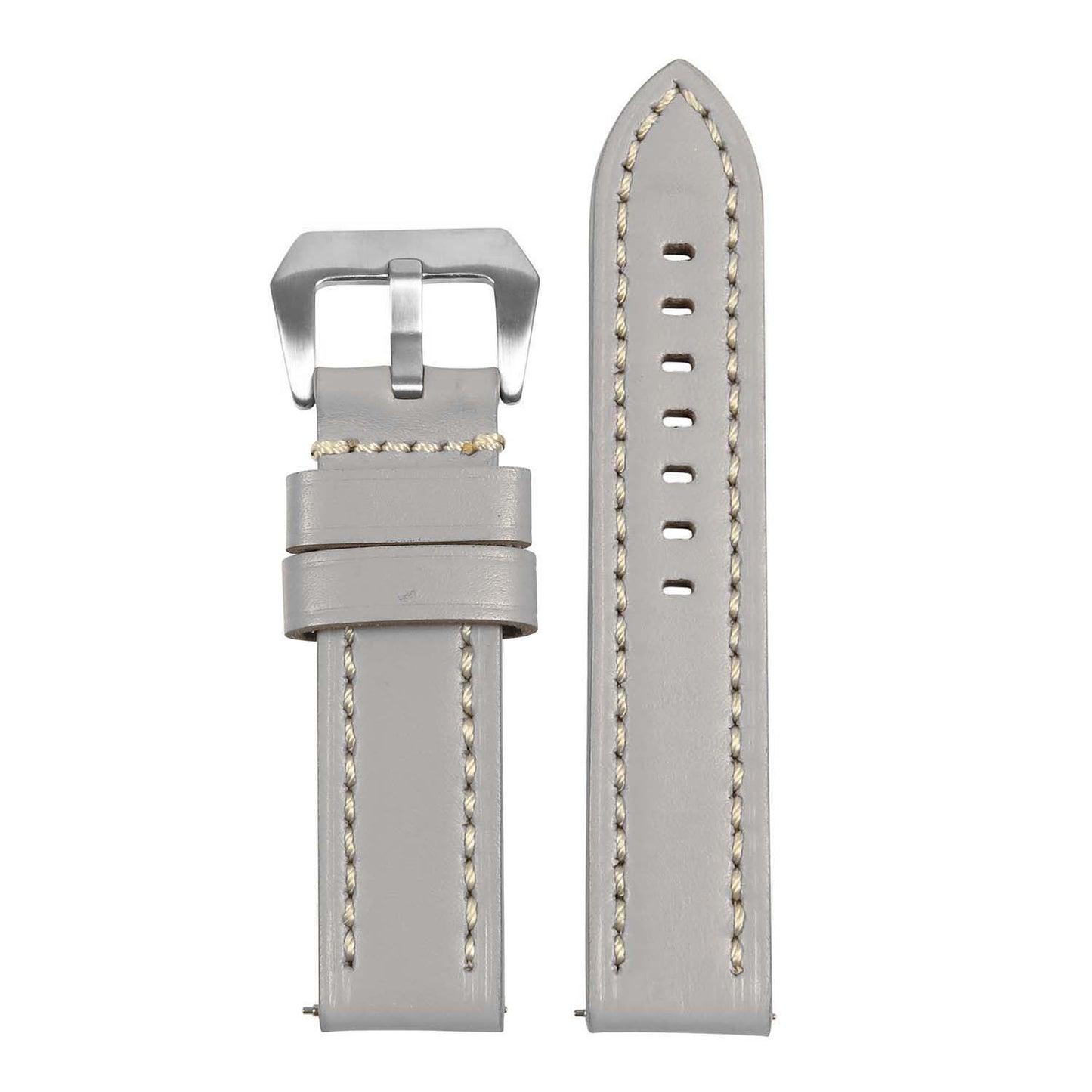 Thick Leather Strap for Garmin Fenix 5 / 6 / Forerunner 945 / Approach S62 / Instinct
