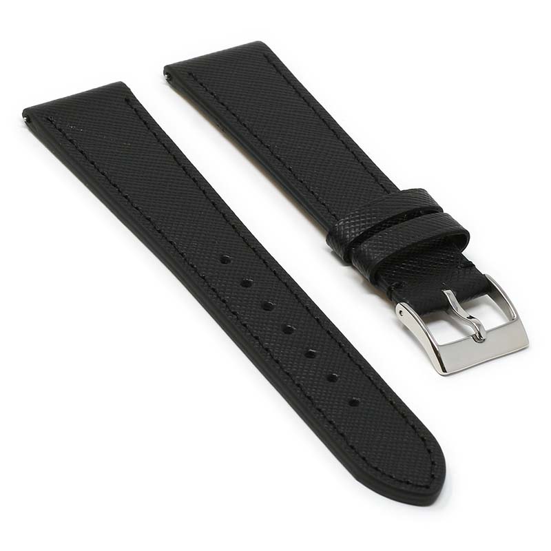 DASSARI Premium Saffiano Leather Strap (Short, Standard, Long) for Suunto 7