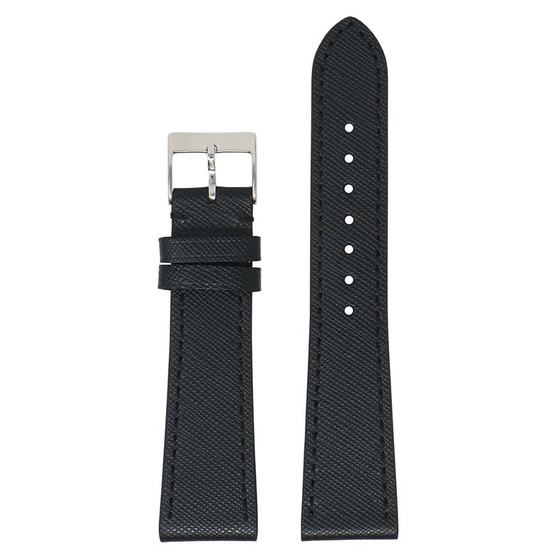 DASSARI Pilot Leather Watch Band w/ Rose Gold Rivets for Apple Watch
