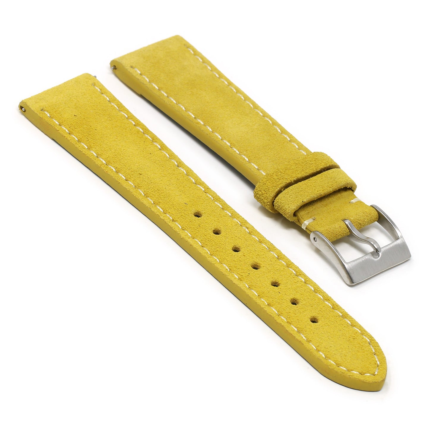 24mm Suede Smart Watch Strap (Short, Standard, Long)