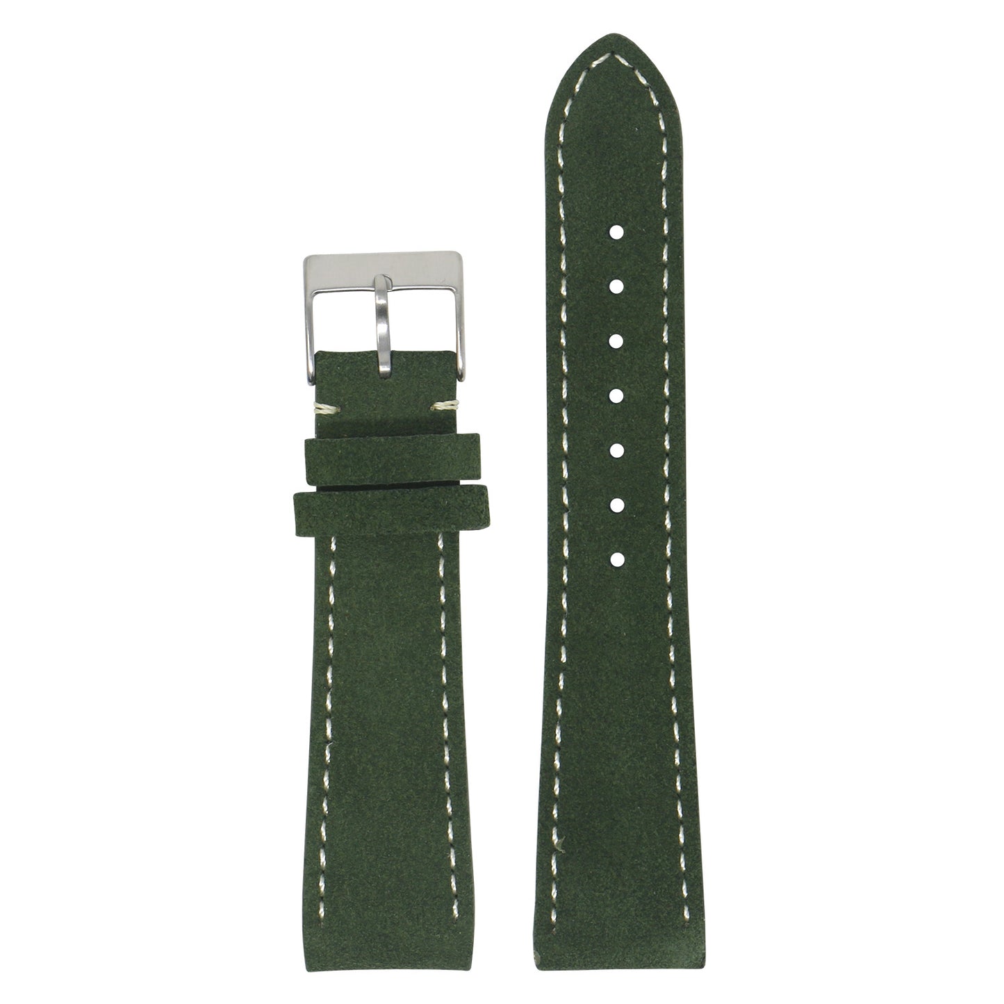 24mm Suede Smart Watch Strap (Short, Standard, Long)