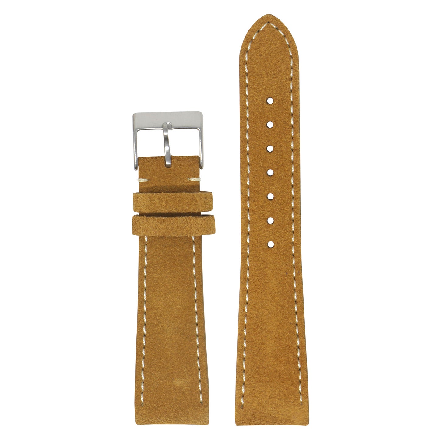 24mm Suede Smart Watch Strap (Short, Standard, Long)
