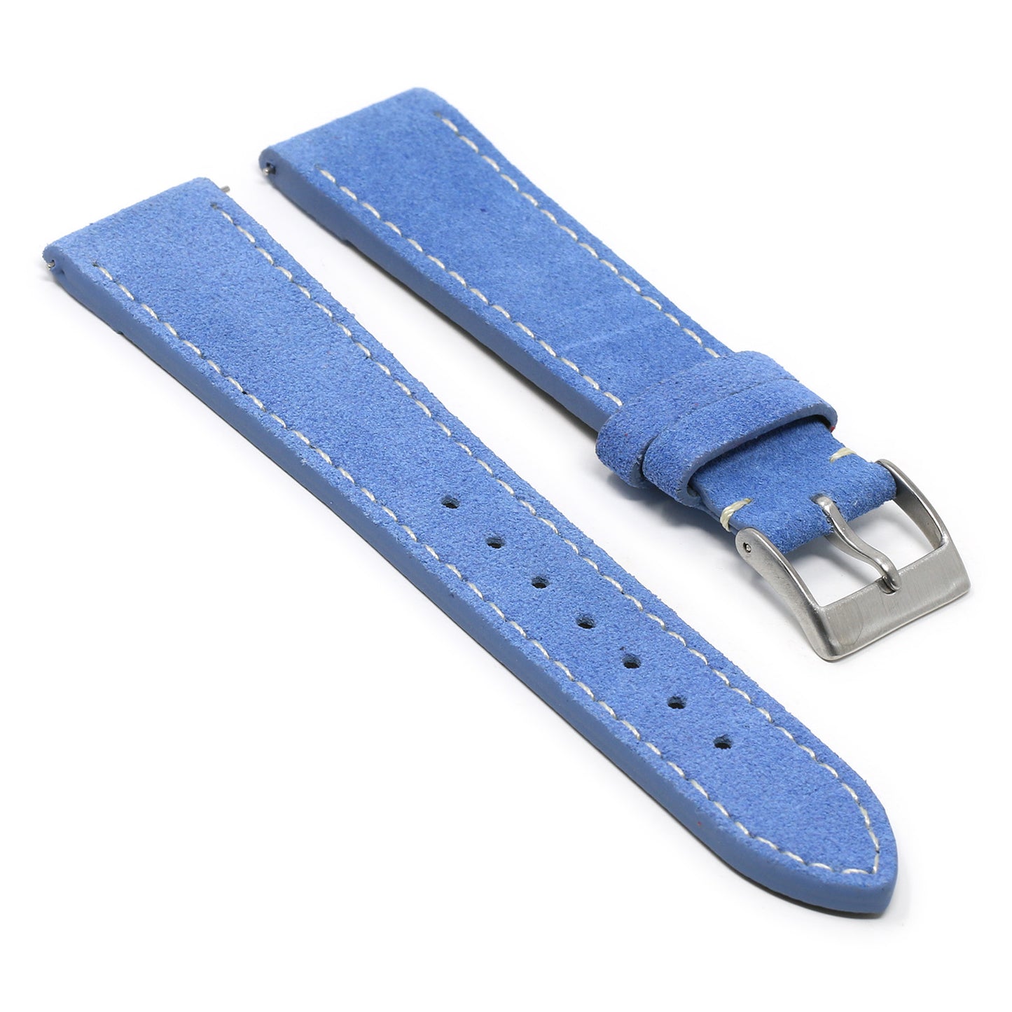 24mm Suede Smart Watch Strap (Short, Standard, Long)