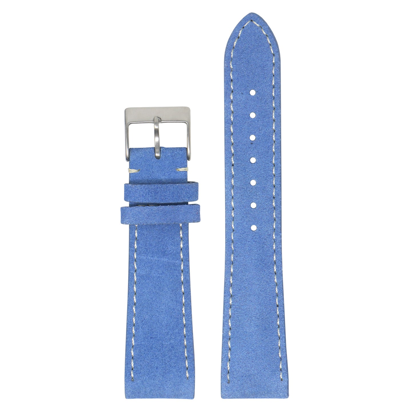 24mm Suede Smart Watch Strap (Short, Standard, Long)