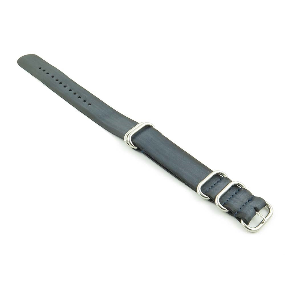 Faded Vintage Leather NATO Strap
