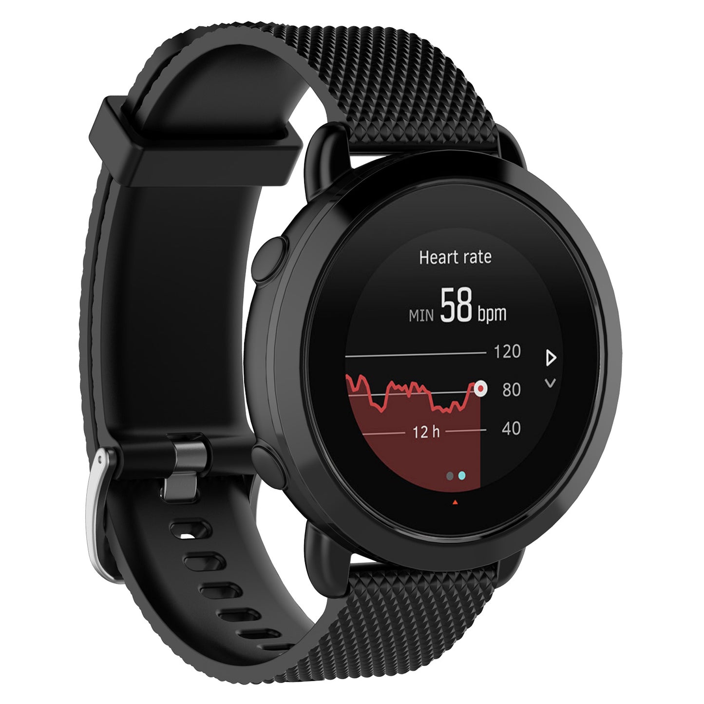 Rubber Strap for Small Garmin Forerunner 25