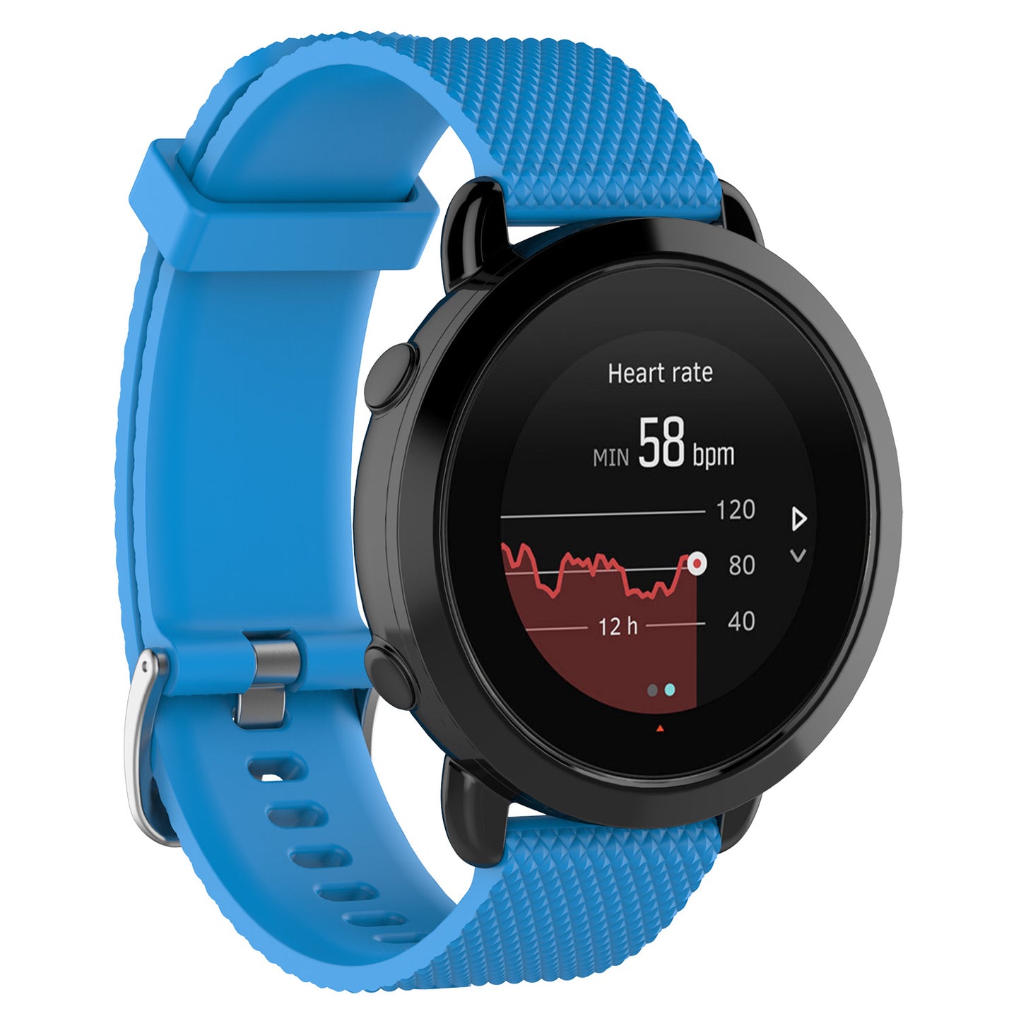 Rubber Strap for Small Garmin Forerunner 25