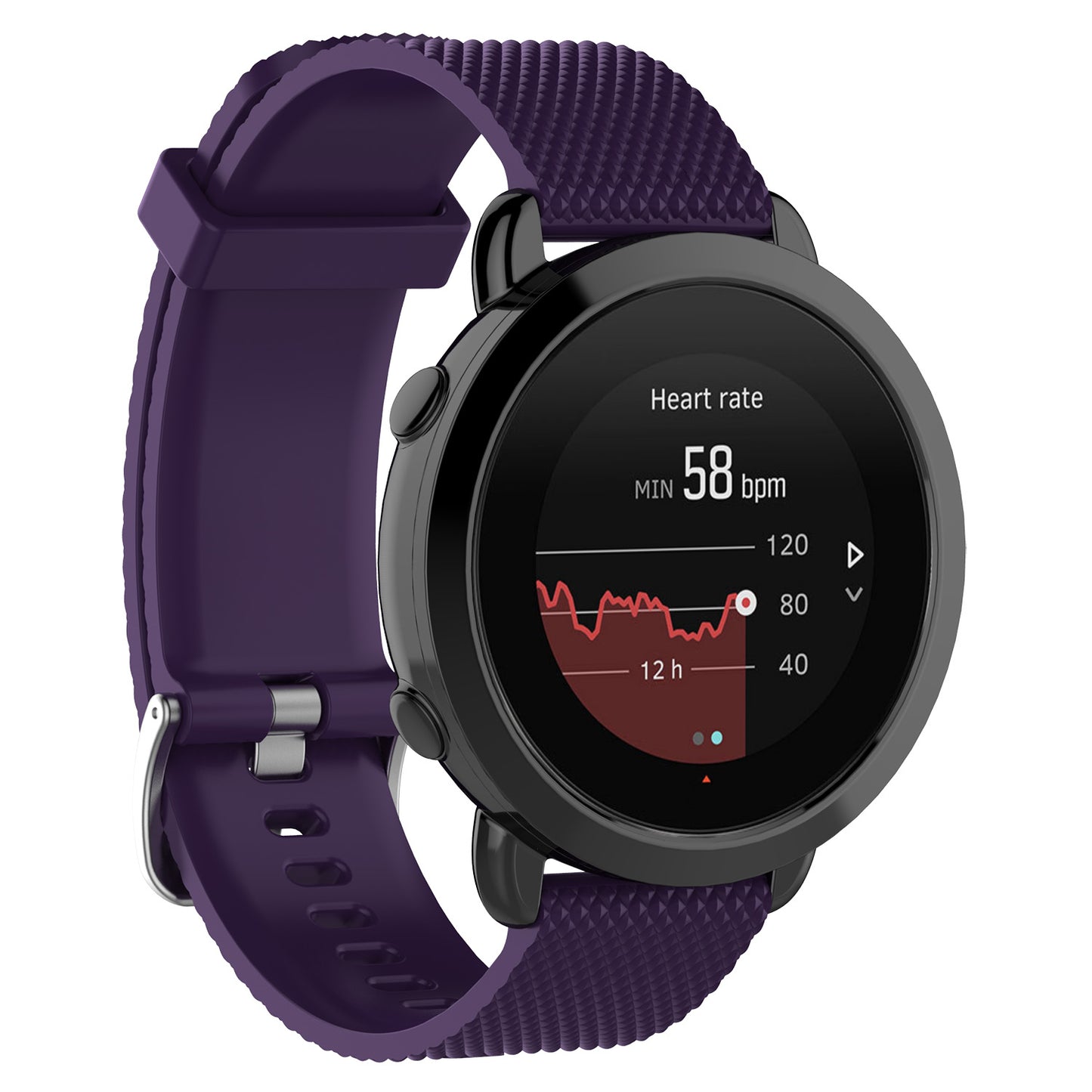 Rubber Strap for Small Garmin Forerunner 25