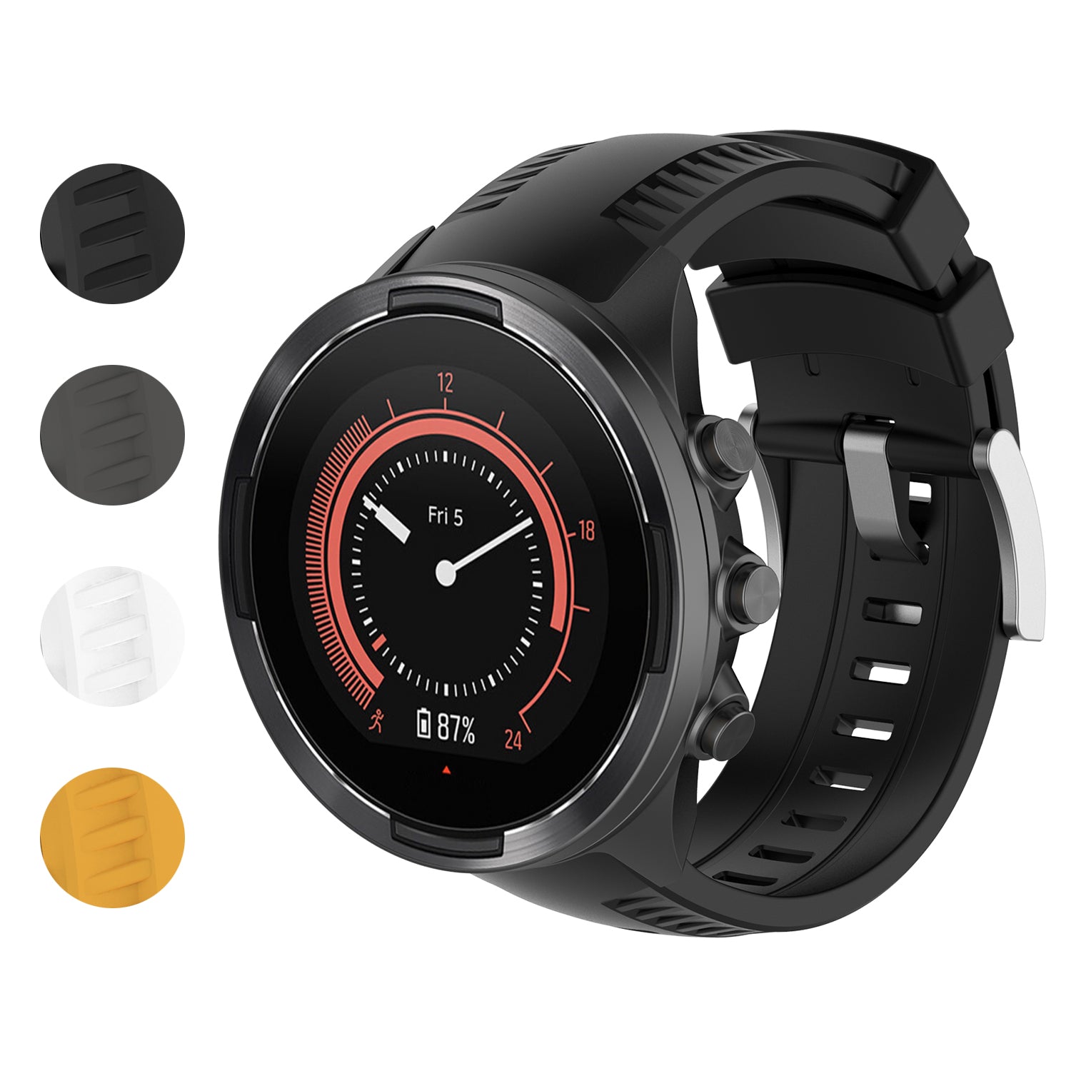 Rubber Strap for Suunto North Street Watch