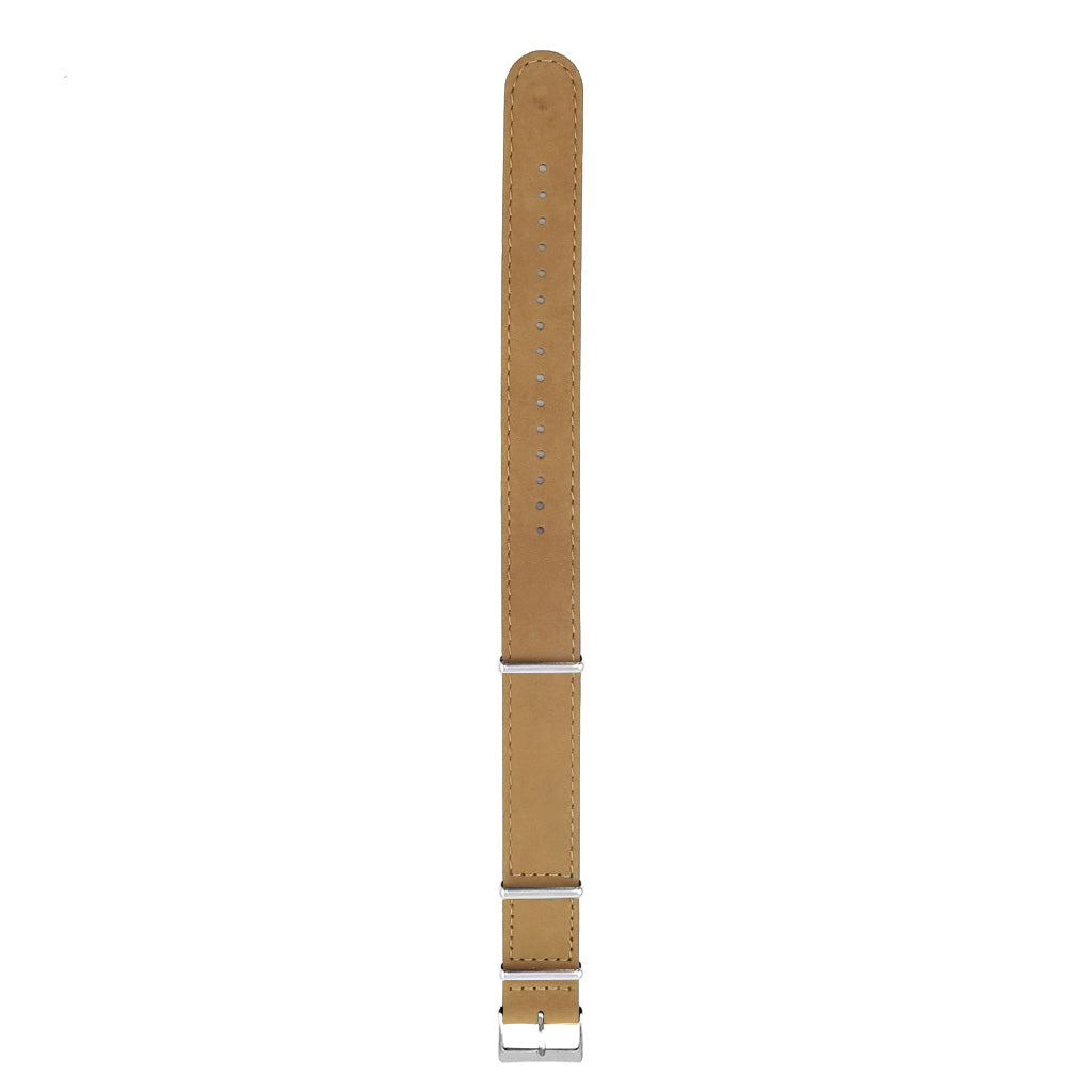 DASSARI Royal Suede Nubuck Leather NATO Strap