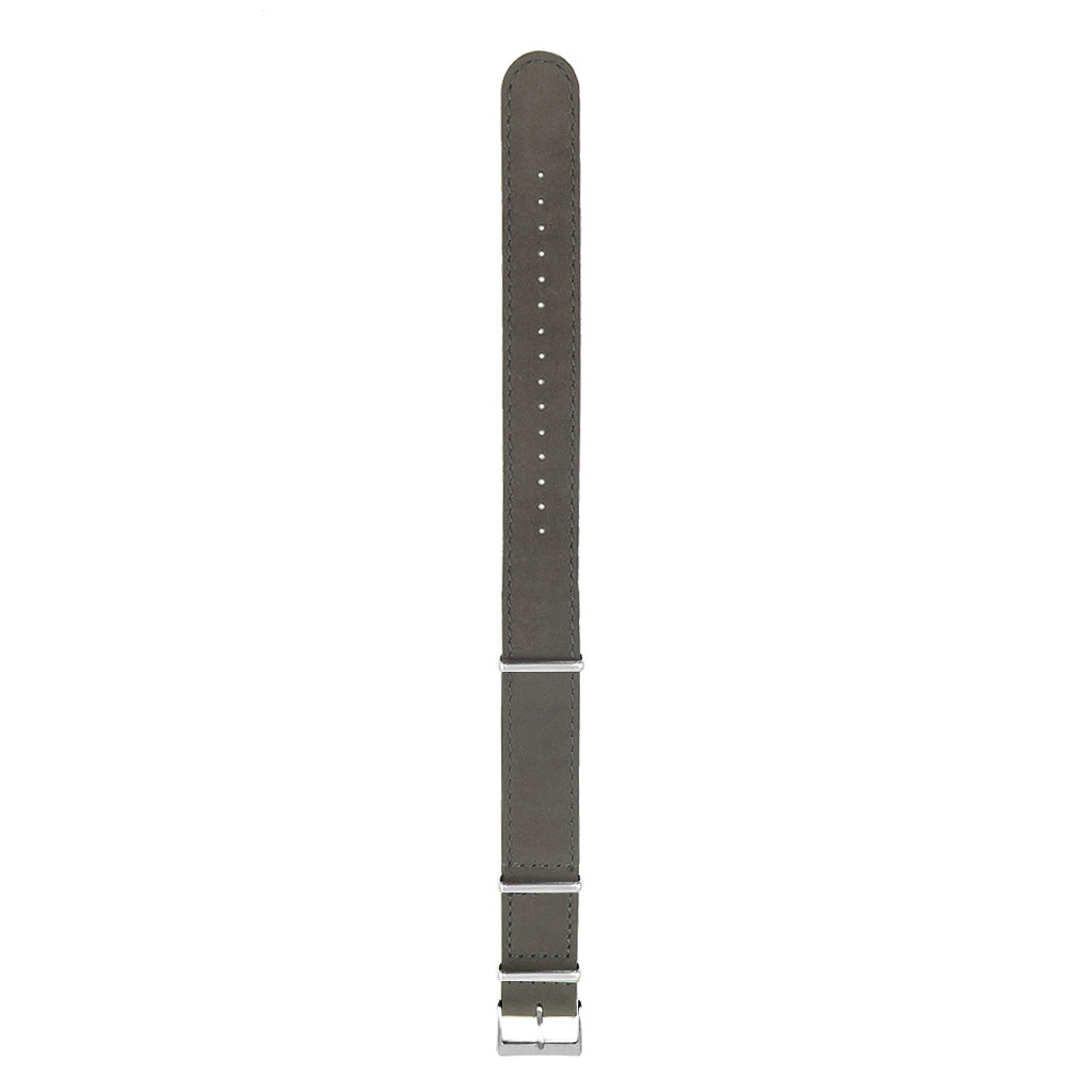 DASSARI Royal Suede Nubuck Leather NATO Strap